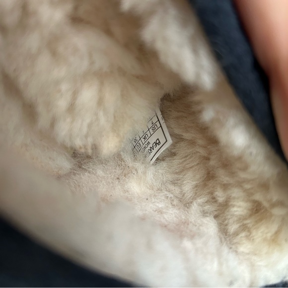 BearPaw Sheepskin Suede Boots SZ 7 - Picture 5 of 5